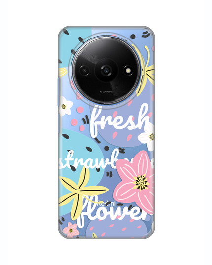 Torbica Silikonska Print Skin za Xiaomi Redmi A3 Fresh Pastel