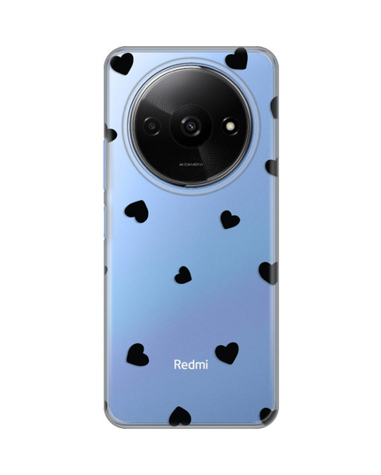 Torbica Silikonska Print Skin za Xiaomi Redmi A3 Hearts