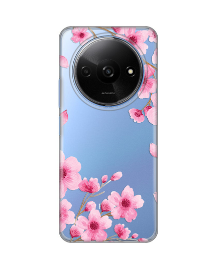 Torbica Silikonska Print Skin za Xiaomi Redmi A3 Rose Flowers