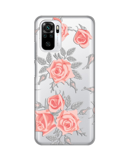 Torbica Silikonska Print Skin za Xiaomi Redmi Note 10 4G/10s Elegant Roses