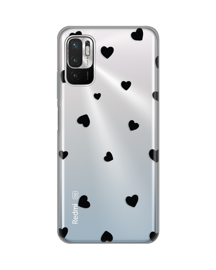 Torbica Silikonska Print Skin za Xiaomi Redmi Note 10 5G Hearts