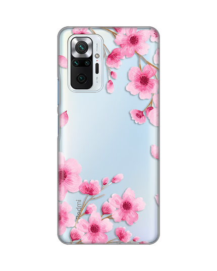 Torbica Silikonska Print Skin za Xiaomi Redmi Note 10 Pro/10 Pro Max Rose flowers