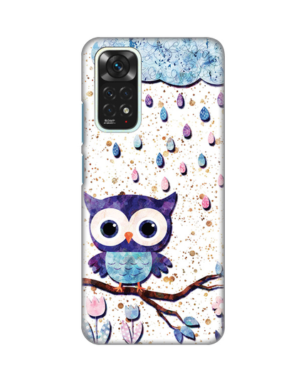 Torbica Silikonska Print Skin za Xiaomi Redmi Note 11/Note 11S Owl