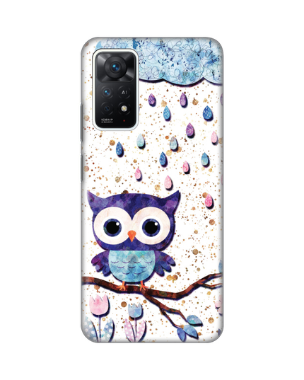 Torbica Silikonska Print Skin za Xiaomi Redmi Note 11 Pro 4G/5G/Note 12 Pro 4G Owl