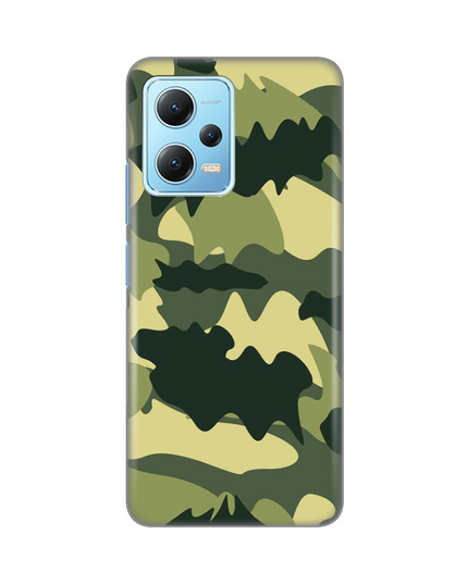 Torbica Silikonska Print Skin za Xiaomi Redmi Note 12 5G (EU) Army
