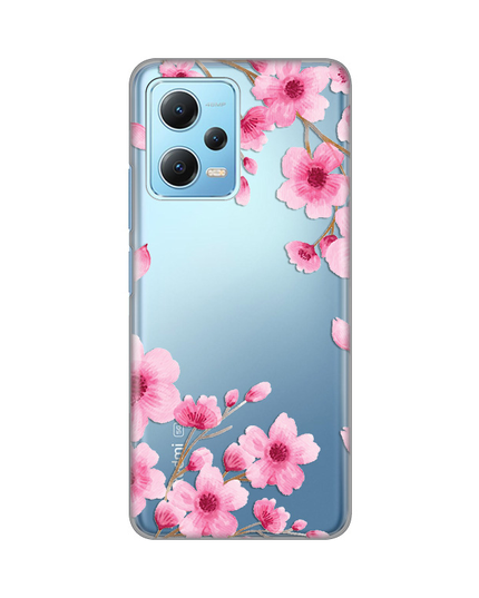Torbica Silikonska Print Skin za Xiaomi Redmi Note 12 5G (EU) Rose flowers