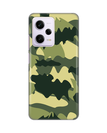 Torbica Silikonska Print Skin za Xiaomi Redmi Note 12 Pro 5G (EU) Army