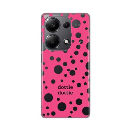 Torbica Silikonska Print Skin za Xiaomi Redmi Note 13 Pro 4G Dottie Dottie Pink