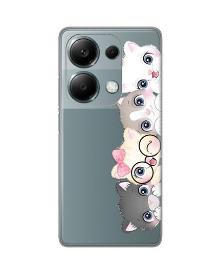 Torbica Silikonska Print Skin za Xiaomi Redmi Note 13 Pro 4G (EU) Cats