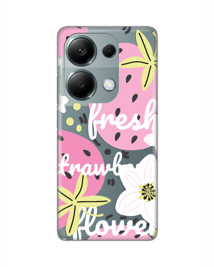 Torbica Silikonska Print Skin za Xiaomi Redmi Note 13 Pro 4G Fresh Pink