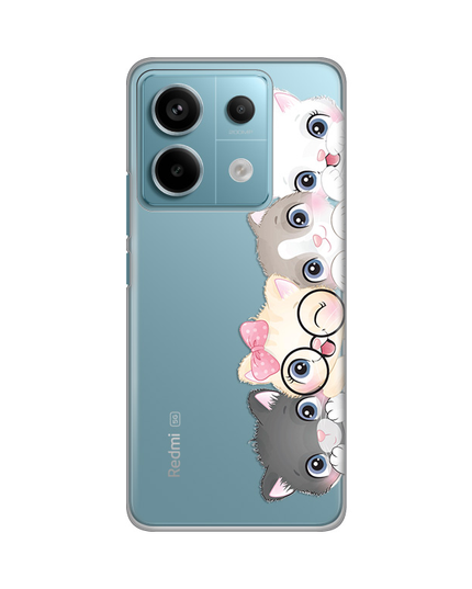 Torbica Silikonska Print Skin za Xiaomi Redmi Note 13 Pro 5G (EU) Cats