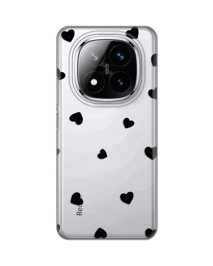 Torbica Silikonska Print Skin za Xiaomi Redmi Note 14 Pro Plus Hearts