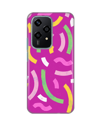 Torbica Silikonska Print za Honor 200 Lite Happy Lines