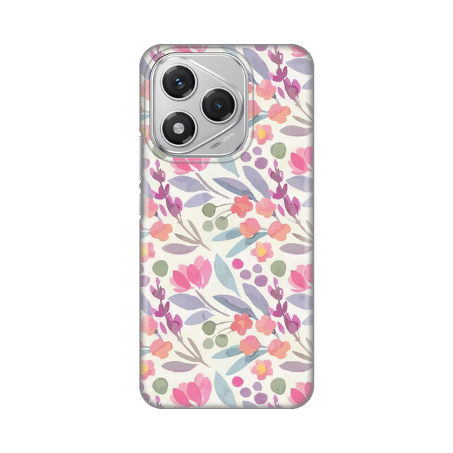Torbica Silikonska Print za Honor 400 Lite Watercolor Flowers