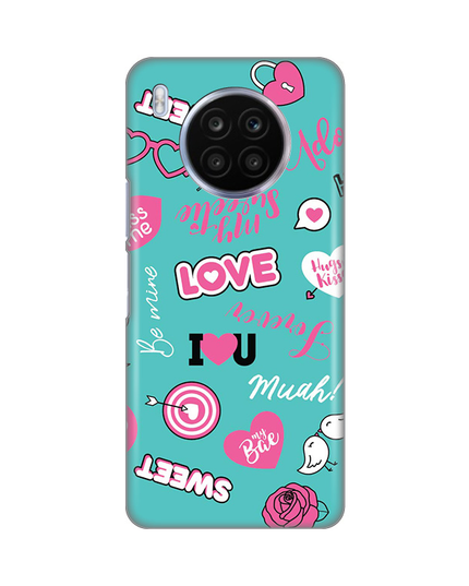 Torbica Silikonska Print za Honor 50 lite/Nova 8i Love