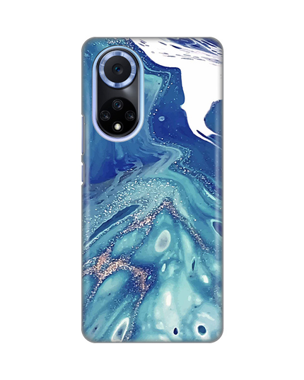 Torbica Silikonska Print za Honor 50/Nova 9 Blue Marble