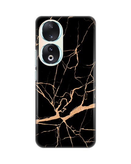 Torbica Silikonska Print za Honor 90 All Black