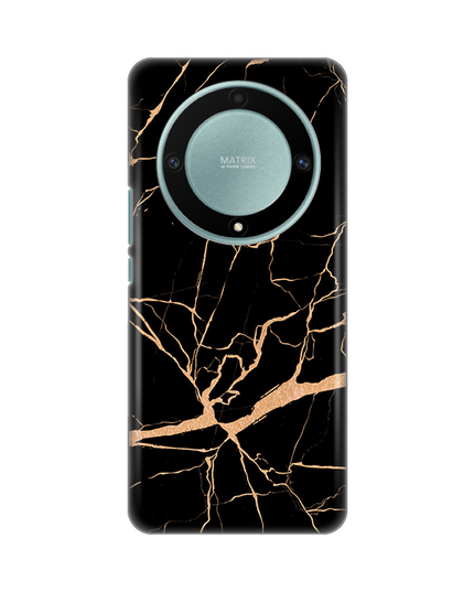 Torbica Silikonska Print za Honor Magic 5 Lite All Black