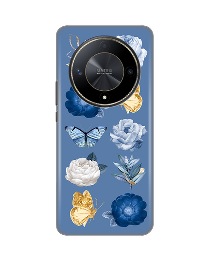 Torbica Silikonska Print za Honor Magic 6 Lite Dusty Blue