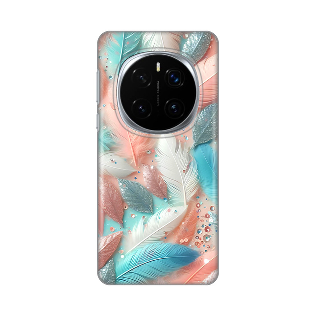 Torbica Silikonska Print za Honor Magic 7 Pro Pastel Feathers