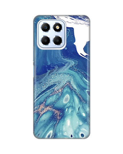Torbica Silikonska Print za Honor X6 Blue Marble