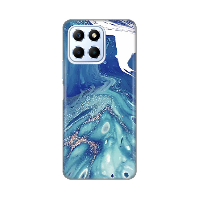 Torbica Silikonska Print za Honor X6 Blue Marble