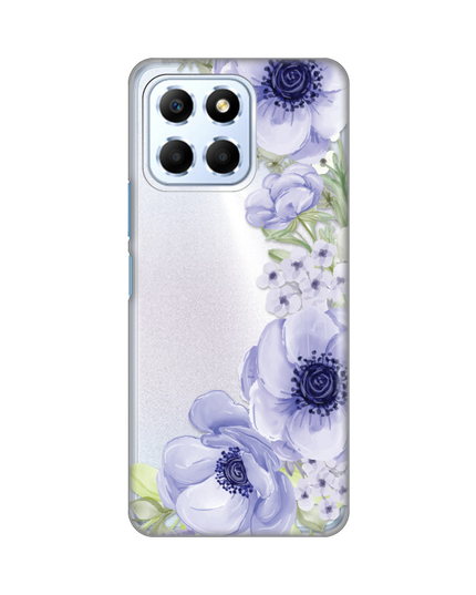Torbica Silikonska Print Skin za Honor X6 Blue Roses