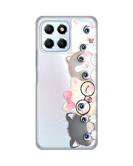 Torbica Silikonska Print Skin za Honor X6 Cats