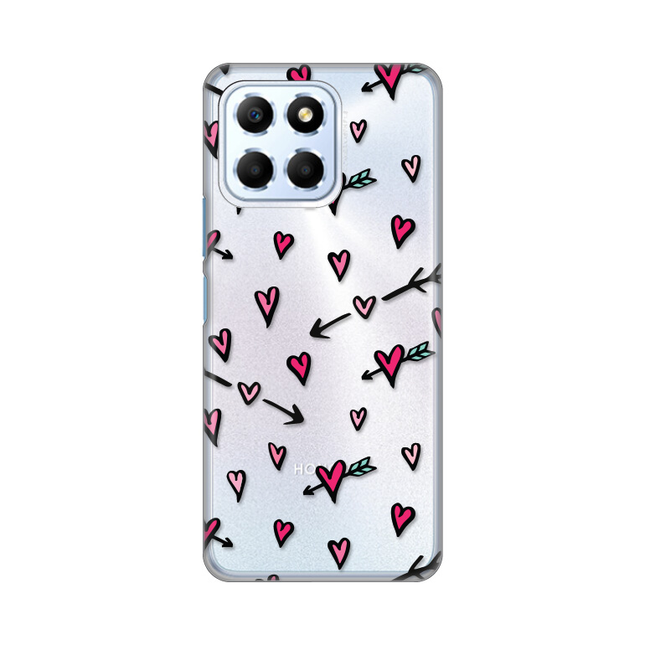 Torbica Silikonska Print Skin za Honor X6 Heart Pattern