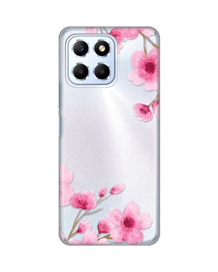 Torbica Silikonska Print Skin za Honor X6 Rose flowers