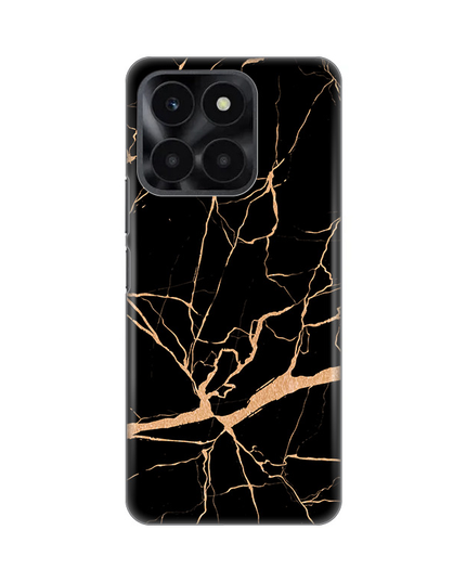 Torbica Silikonska Print za Honor X6a All Black