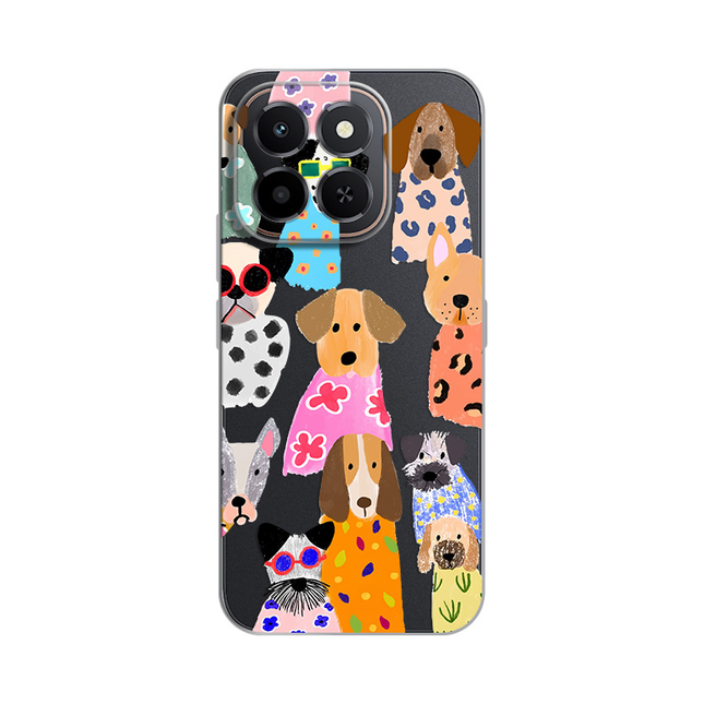 Maska Silikonska Print za Honor X6c Fashion Dogs