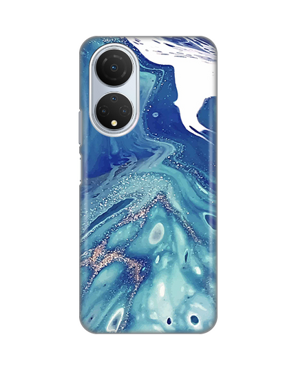 Torbica Silikonska Print za Honor X7 Blue Marble
