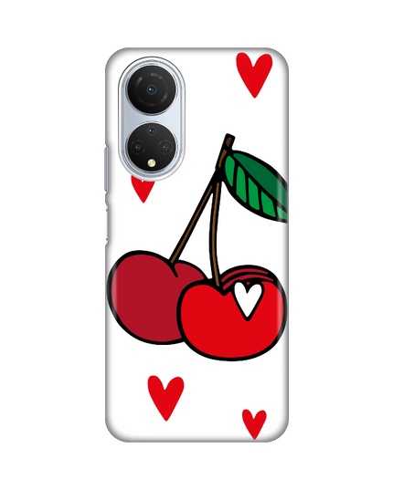 Torbica Silikonska Print za Honor X7 Cherry