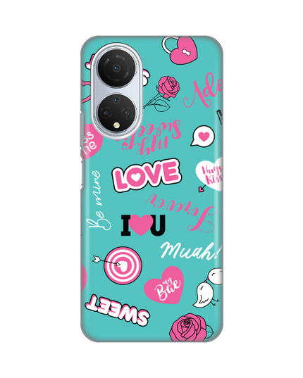 Torbica Silikonska Print za Honor X7 Love