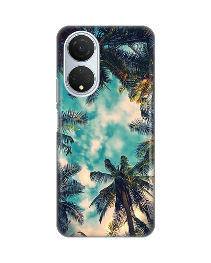 Torbica Silikonska Print za Honor X7 Palm Tree