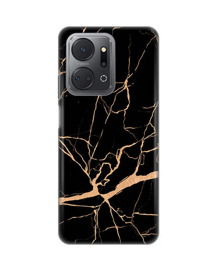 Torbica Silikonska Print za Honor X7a All Black