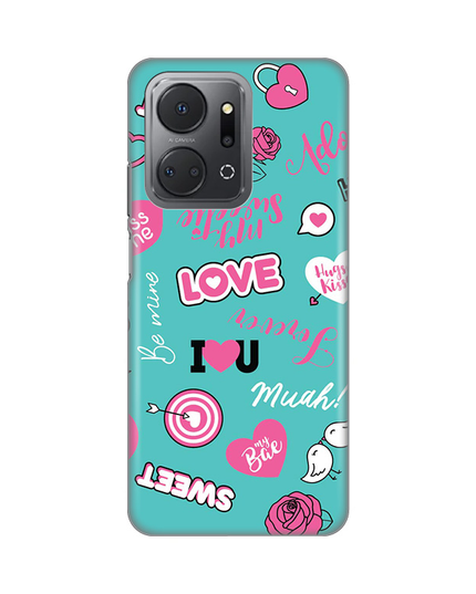Torbica Silikonska Print za Honor X7a Love