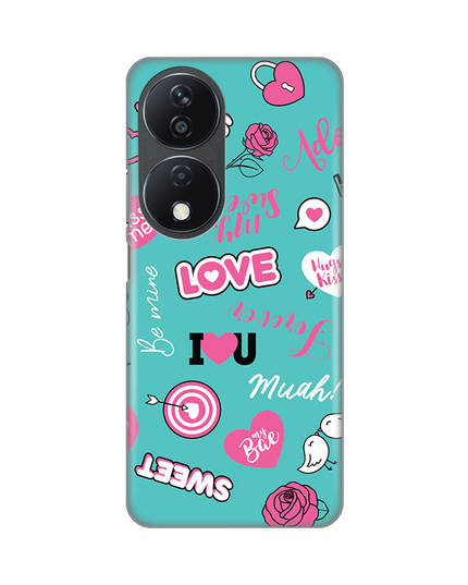 Torbica Silikonska Print za Honor X7b Love