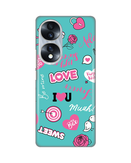 Torbica Silikonska Print za Huawei Honor 70 Love