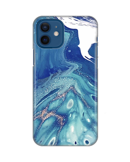 Torbica Silikonska Print za iPhone 12 6.1 Blue Marble