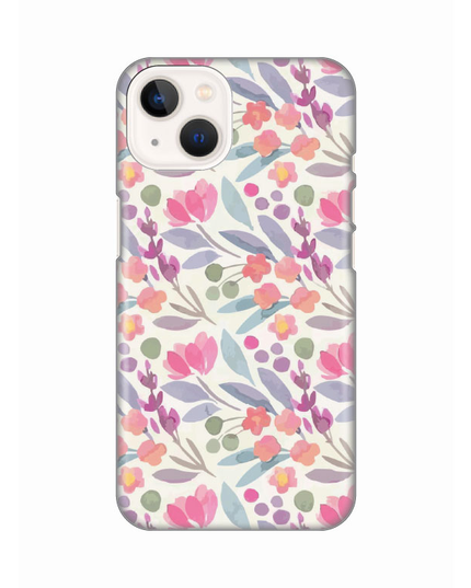 Torbica Silikonska Print za iPhone 13 6.1 Watercolor Flowers