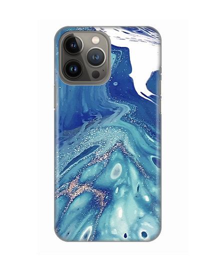 Torbica Silikonska Print za iPhone 13 Pro Max 6.7 Blue Marble