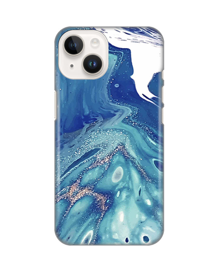 Torbica Silikonska Print za iPhone 14 6.1 Blue Marble