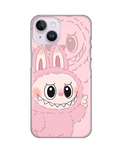 Torbica Silikonska Print za iPhone 14 6.1 La Bubu Pink