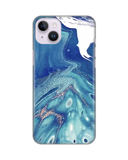 Torbica Silikonska Print za iPhone 14 Plus 6.7 Blue Marble