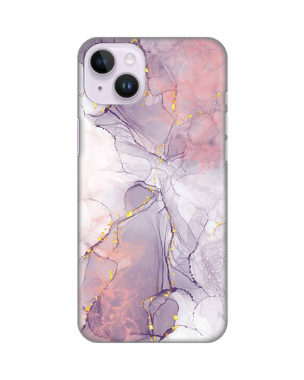 Torbica Silikonska Print za iPhone 14 Plus 6.7 Pink Marble