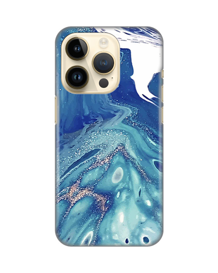 Torbica Silikonska Print za iPhone 14 Pro 6.1 Blue Marble