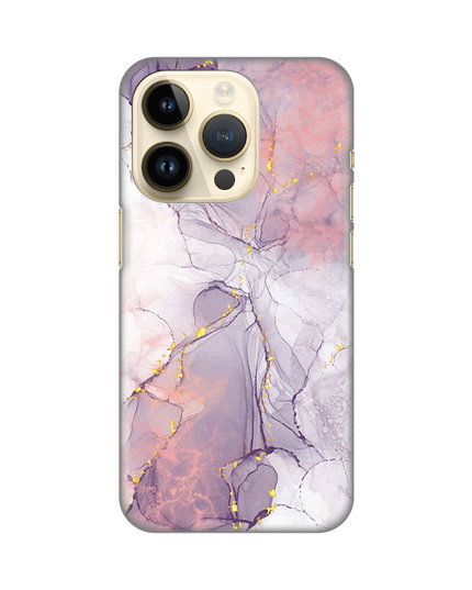 Torbica Silikonska Print za iPhone 14 Pro 6.1 Pink Marble