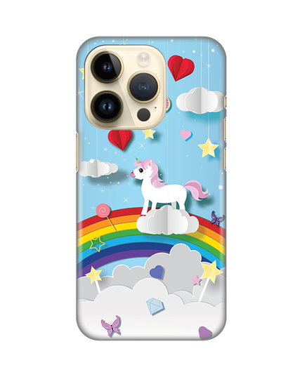 Torbica Silikonska Print za iPhone 14 Pro 6.1 Unicorn